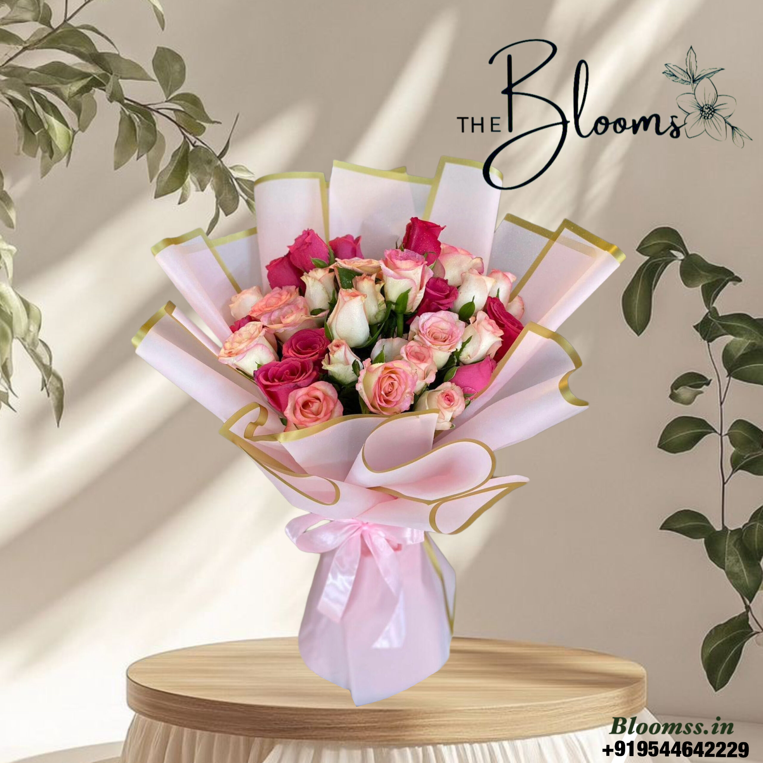 Congratulations flower bouquet Delivery in Kochi | Birthday flower bouquet delivery in Kochi